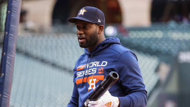 Yordan Alvarez Houston Astros Left Fielder Spring Training
